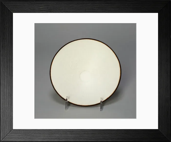 Framed Print : Conical Bowl with Phoenixes and Peonies, Song dynasty (960-1279). Creator: Unknown Framed Print : Conical Bowl with Phoenixes and Peonies, Song dynasty (960-1279). Creator: Unknown
