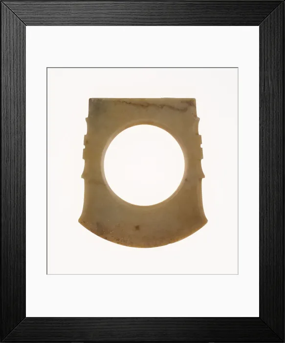 Framed Print : Notched Axe, Shang dynasty (c. 1600-1046 BC), 1200-1000 B. C. Creator: Unknown Framed Print : Notched Axe, Shang dynasty (c. 1600-1046 BC), 1200-1000 B. C. Creator: Unknown