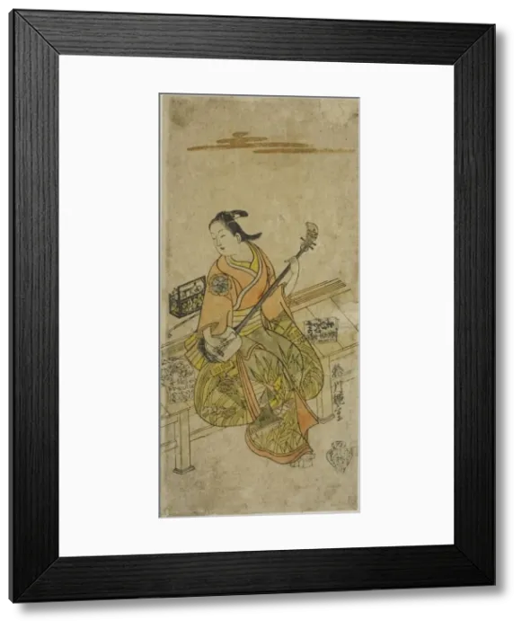 Framed Print : The Actor Yamashita Kosasaburo, Japan, c. 1720. Creator: Katsukawa Terushige Framed Print : The Actor Yamashita Kosasaburo, Japan, c. 1720. Creator: Katsukawa Terushige