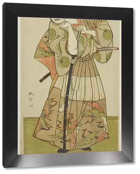 The Actor Nakamura Juzo II in an Unidentified Role, Japan, c. 1774. Creator: Shunsho