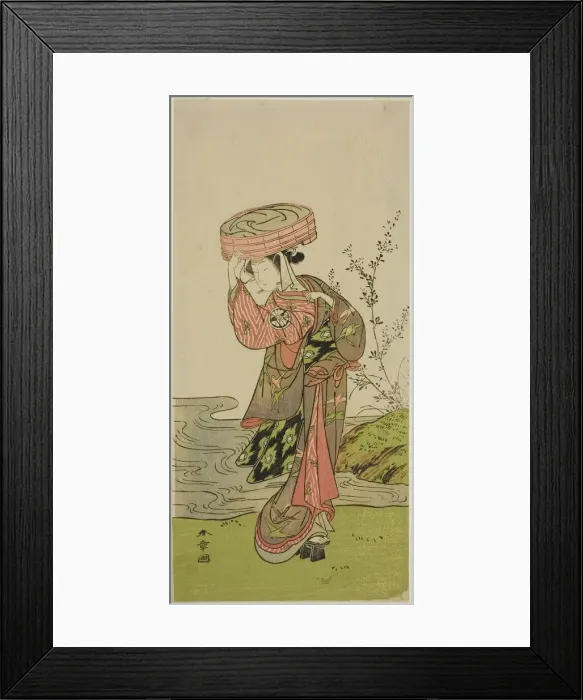 Framed Print : The Actor Segawa Yujiro (or Segawa Kikunojo III) in an Unidentified Role, Japan, c. 1774. Creator: Shunsho Framed Print : The Actor Segawa Yujiro (or Segawa Kikunojo III) in an Unidentified Role, Japan, c. 1774. Creator: Shunsho