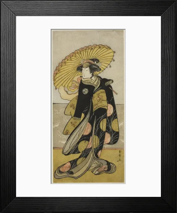 Framed Print : The Actor Segawa Kikunojo III in an Unidentified Role, Japan, early 1780s. Creator: Shunsho Framed Print : The Actor Segawa Kikunojo III in an Unidentified Role, Japan, early 1780s. Creator: Shunsho