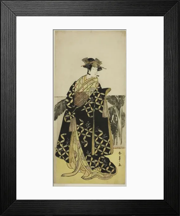 Framed Print : The Actor Nakayama Tomisaburo I in an Unidentified Role, Japan, c. 1788. Creator: Shunsho Framed Print : The Actor Nakayama Tomisaburo I in an Unidentified Role, Japan, c. 1788. Creator: Shunsho