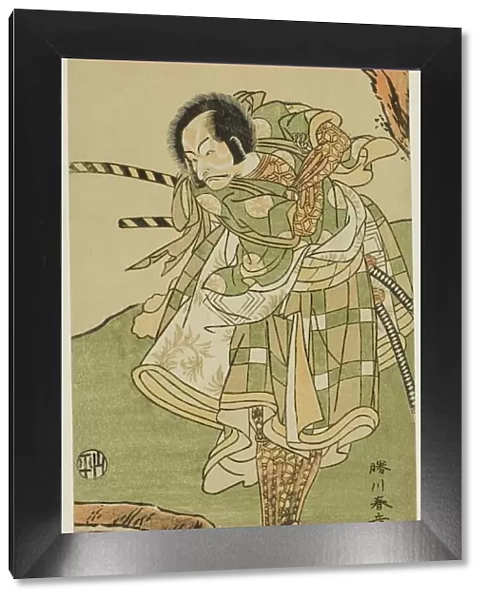 The Actor Ichikawa Danjuro V in an Unidentified Role, Japan, c. 1772. Creator: Shunsho