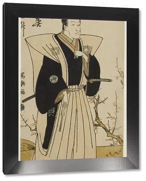 The Actor Ichikawa Danjuro V in Formal Attire, Japan, c. 1779. Creator: Shunsho