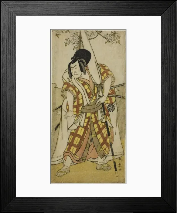 Framed Print : The Actor Nakamura Nakazo I as Matsuo-maru in the Play Sugawara Denju Tenarai... c Framed Print : The Actor Nakamura Nakazo I as Matsuo-maru in the Play Sugawara Denju Tenarai... c