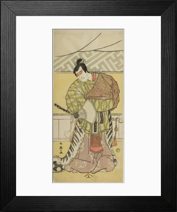 Framed Print : The Actor Sakata Hangoro III as Takechi Mitsuhide in The Banquet Framed Print : The Actor Sakata Hangoro III as Takechi Mitsuhide in The Banquet