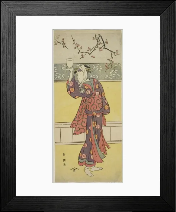 Framed Print : The Actor Segawa Tomisaburo II in an Unidentified Role, c. 1793 Framed Print : The Actor Segawa Tomisaburo II in an Unidentified Role, c. 1793