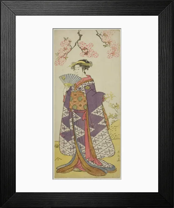 Framed Print : The Actor Ichikawa Komazo II as the Spirit of Lady Shiragiku in the Play Hatsu Midori Framed Print : The Actor Ichikawa Komazo II as the Spirit of Lady Shiragiku in the Play Hatsu Midori