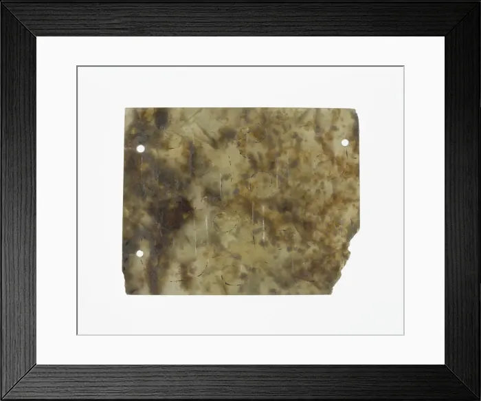 Framed Print : Plaque, Eastern Zhou dynasty, (c. 770-256 B. C. ), 7th / 6th century B. C. Creator: Unknown Framed Print : Plaque, Eastern Zhou dynasty, (c. 770-256 B. C. ), 7th / 6th century B. C. Creator: Unknown