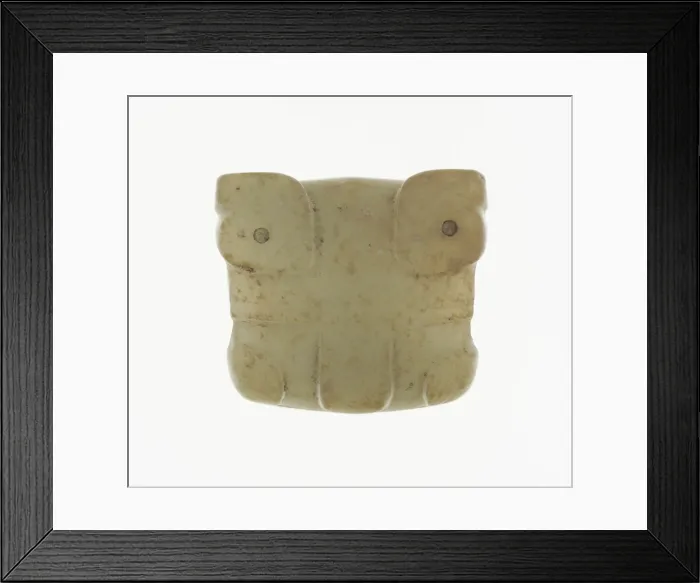 Framed Print : Ring with Animal Mask, Neolithic period, 2nd millennium B. C. Creator: Unknown Framed Print : Ring with Animal Mask, Neolithic period, 2nd millennium B. C. Creator: Unknown