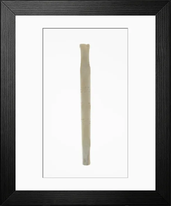 Framed Print : Handle-Shaped Jade, Shang period, 2nd millennium B. C. Creator: Unknown Framed Print : Handle-Shaped Jade, Shang period, 2nd millennium B. C. Creator: Unknown