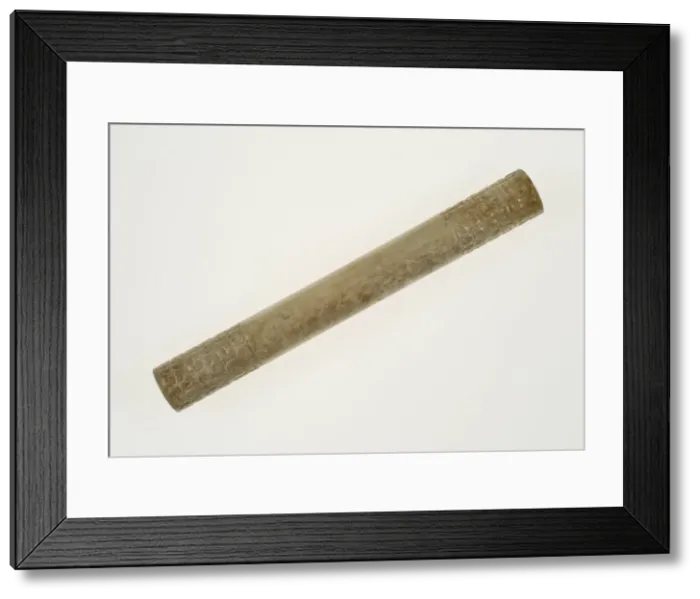 Framed Print : Perforated Cylinder, Eastern Zhou dynasty, (c. 770-256 B. C. ), 5th century B. C Framed Print : Perforated Cylinder, Eastern Zhou dynasty, (c. 770-256 B. C. ), 5th century B. C