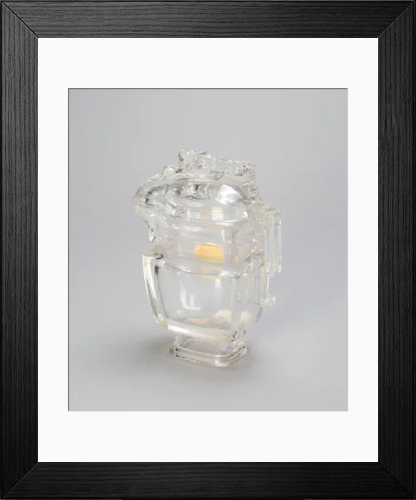 Framed Print : Handled Vessel in Archaistic Style, Qing dynasty (1644-1911) Framed Print : Handled Vessel in Archaistic Style, Qing dynasty (1644-1911)
