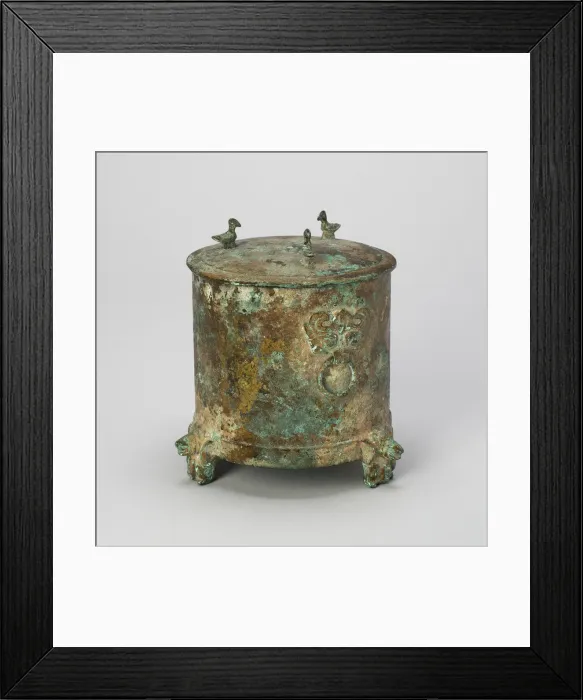 Framed Print : Wine Warmer (Zun), Western Han dynasty (206 B. C. -A. D. 9), 2nd / 1st century B. C Framed Print : Wine Warmer (Zun), Western Han dynasty (206 B. C. -A. D. 9), 2nd / 1st century B. C