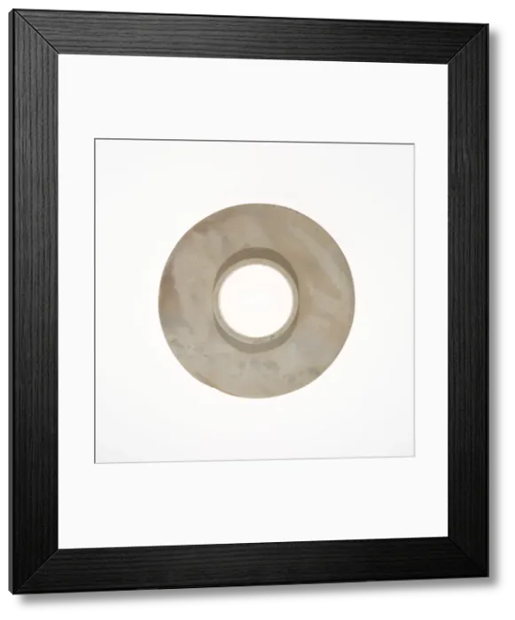 Framed Print : Collared Disc, Shang dynasty (c. 1600-1046 B. C. ). Creator: Unknown Framed Print : Collared Disc, Shang dynasty (c. 1600-1046 B. C. ). Creator: Unknown