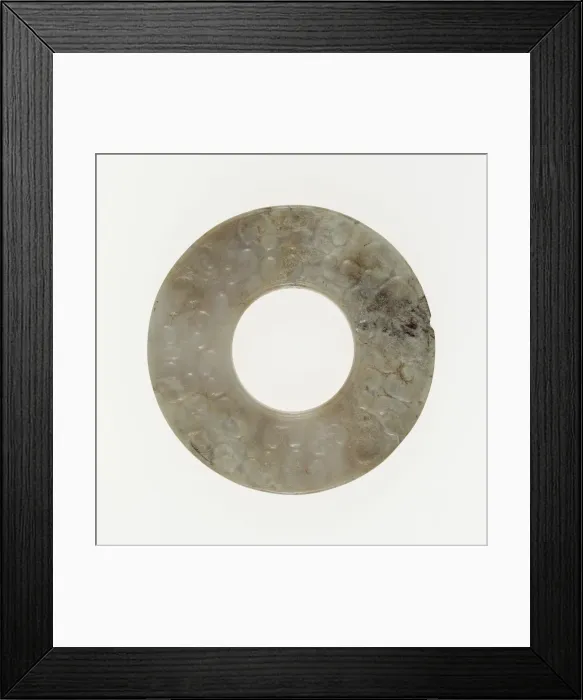 Framed Print : Ring, Eastern Zhou period, 5th century B. C. Creator: Unknown Framed Print : Ring, Eastern Zhou period, 5th century B. C. Creator: Unknown