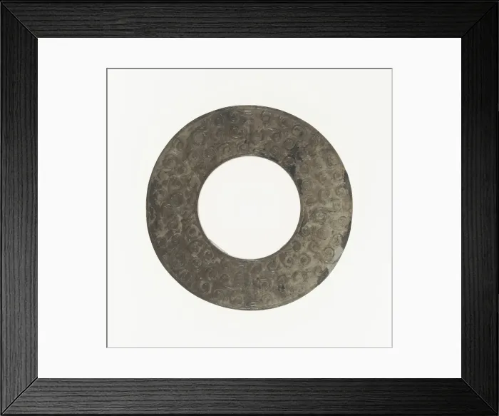 Framed Print : Ring, Eastern Zhou period, c. 6th / 5th century B. C. Creator: Unknown Framed Print : Ring, Eastern Zhou period, c. 6th / 5th century B. C. Creator: Unknown