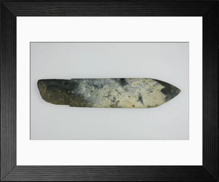 Framed Print : Dagger-Blade (Ge), Shang dynasty ( c. 1600-1046 B. C. ), middle / late Shang Framed Print : Dagger-Blade (Ge), Shang dynasty ( c. 1600-1046 B. C. ), middle / late Shang