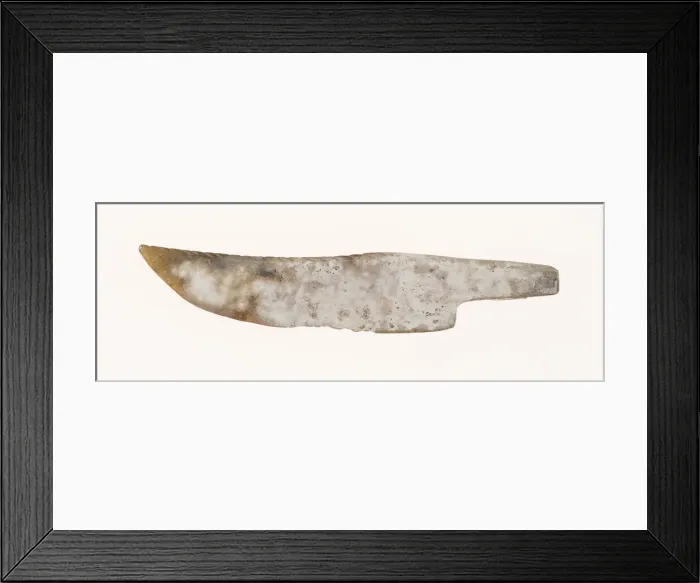 Framed Print : Knife, Shang dynasty (c. 1600-1046 B. C. ). Creator: Unknown Framed Print : Knife, Shang dynasty (c. 1600-1046 B. C. ). Creator: Unknown