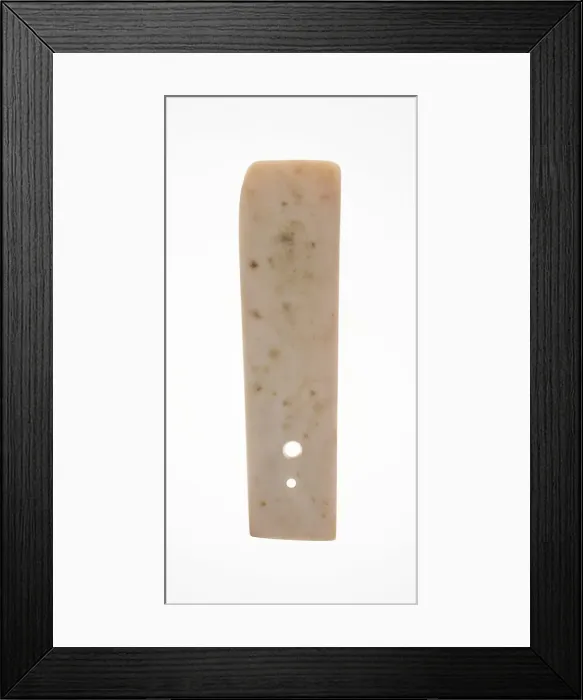 Framed Print : Hoe Blade, Neolithic period, (3rd / 2nd millennium B. C. ), or early Shang dynasty (c) Framed Print : Hoe Blade, Neolithic period, (3rd / 2nd millennium B. C. ), or early Shang dynasty (c)