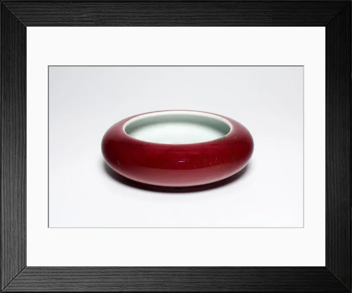 Framed Print : Brush Washer, Qing dynasty (1644-1911), Kangxi reign mark and period (1662-1722) Framed Print : Brush Washer, Qing dynasty (1644-1911), Kangxi reign mark and period (1662-1722)