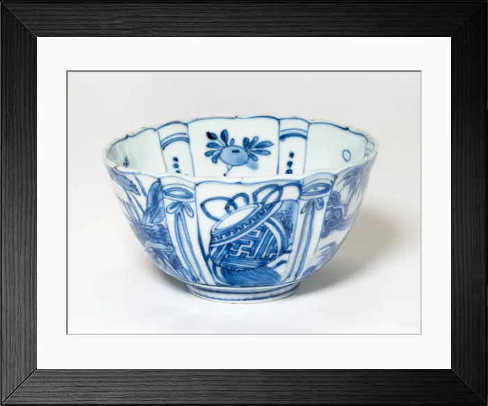 Framed Print : Bowl, Ming dynasty (1368-1644). Creator: Unknown Framed Print : Bowl, Ming dynasty (1368-1644). Creator: Unknown
