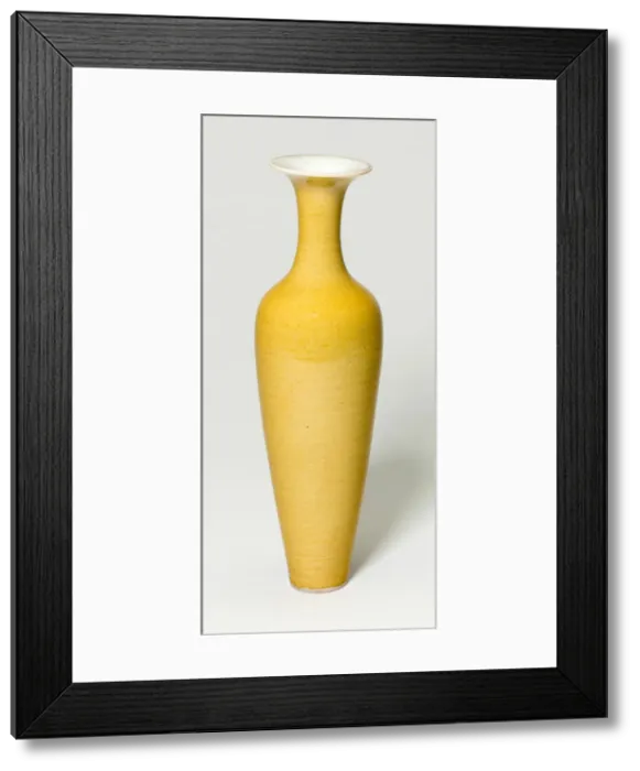 Framed Print : Amphora-Shaped Vase, Qing dynasty (1644-1911), Kangxi reign mark and period (1662-1722) Framed Print : Amphora-Shaped Vase, Qing dynasty (1644-1911), Kangxi reign mark and period (1662-1722)