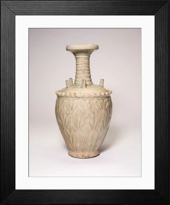 Framed Print : Vase with Cup-Shaped Mouth and Five Spouts... Northern Song dynasty Framed Print : Vase with Cup-Shaped Mouth and Five Spouts... Northern Song dynasty
