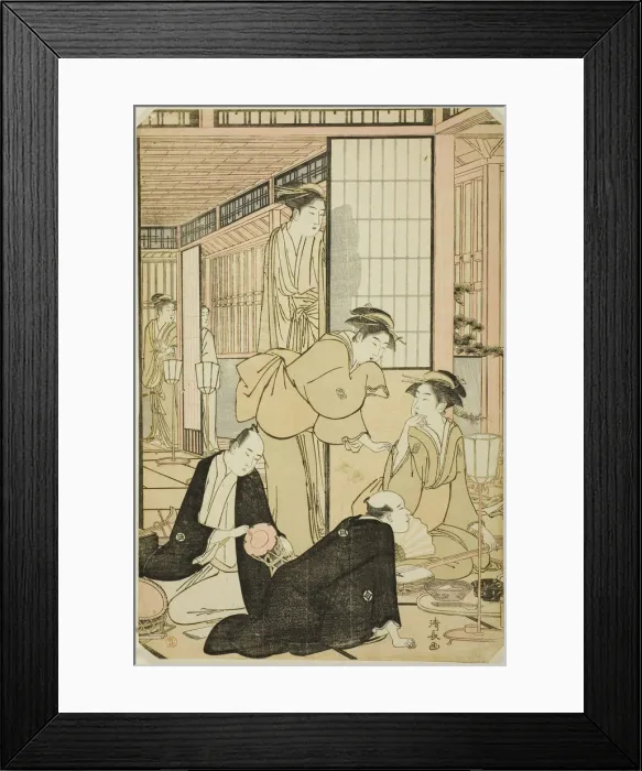 Framed Print : The Eighth Month, from the series Twelve Months in the South (Minami juni ko) Framed Print : The Eighth Month, from the series Twelve Months in the South (Minami juni ko)