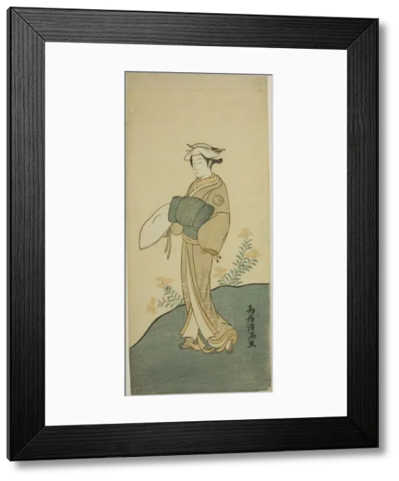 Framed Print : The Actor Segawa Kikunojo II, c. 1771. Creator: Torii Kiyomitsu Framed Print : The Actor Segawa Kikunojo II, c. 1771. Creator: Torii Kiyomitsu