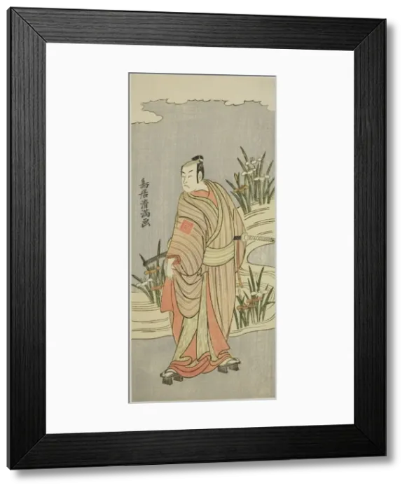 Framed Print : The Actor Ichikawa Yaozo II, c. 1771. Creator: Torii Kiyomitsu Framed Print : The Actor Ichikawa Yaozo II, c. 1771. Creator: Torii Kiyomitsu