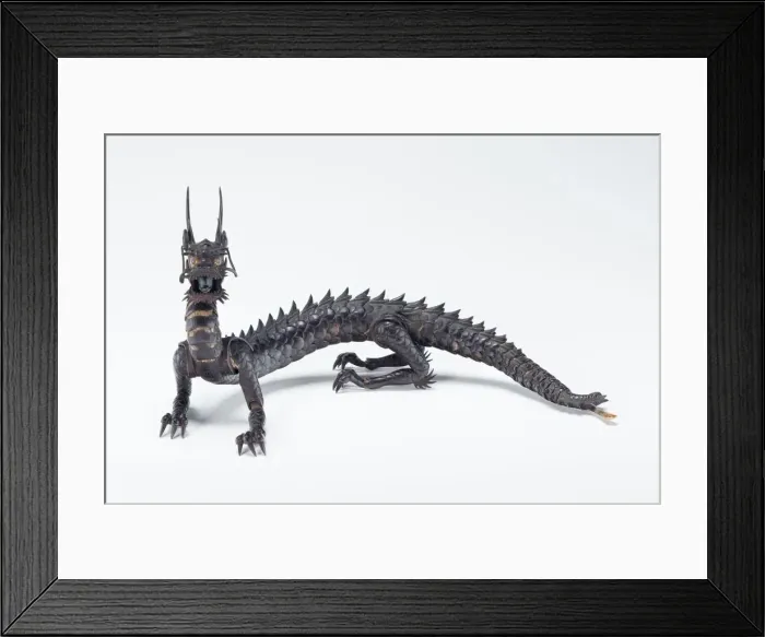 Framed Print : Articulated Dragon, Japan, c. 1880. Creator: Myochin School Framed Print : Articulated Dragon, Japan, c. 1880. Creator: Myochin School