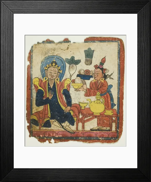 Framed Print : Image from a Set of Initiation Cards (Tsakali), 14th / 15th century. Creator: Unknown Framed Print : Image from a Set of Initiation Cards (Tsakali), 14th / 15th century. Creator: Unknown