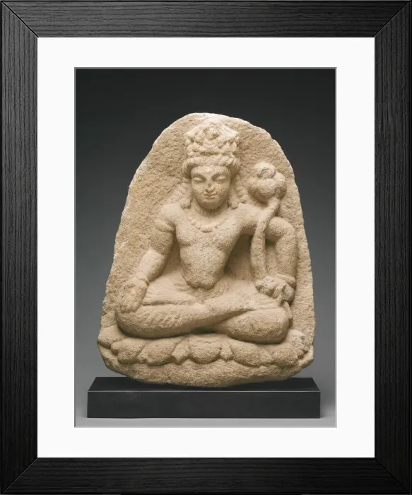Framed Print : Bodhisattva Avalokiteshvara, 8th / 9th century. Creator: Unknown Framed Print : Bodhisattva Avalokiteshvara, 8th / 9th century. Creator: Unknown