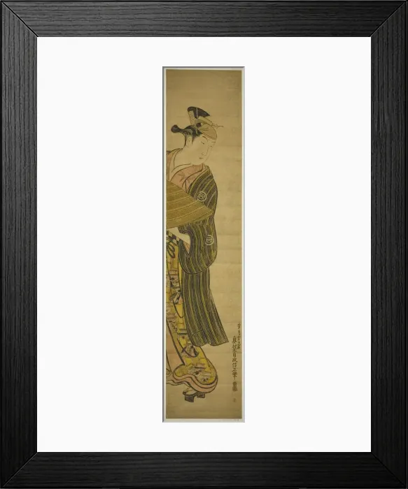 Framed Print : The Actor Sanogawa Ichimatsu I, c. 1744. Creator: Okumura Masanobu Framed Print : The Actor Sanogawa Ichimatsu I, c. 1744. Creator: Okumura Masanobu