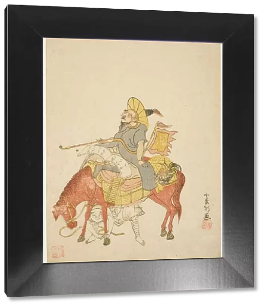 The 'ChineseQuartermaster, Japan, 1765. Creator: Komatsuya Hyakki