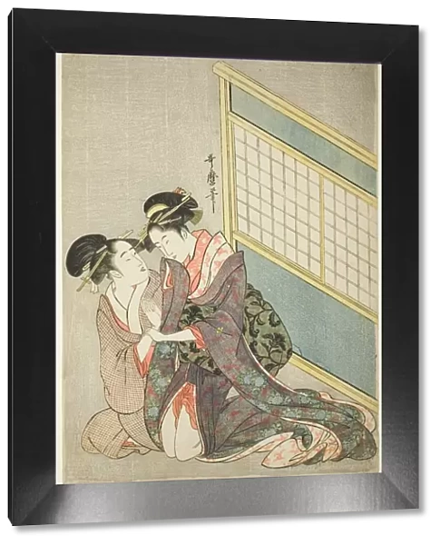 Double Pillow, Japan, c. 1794  /  95. Creator: Kitagawa Utamaro