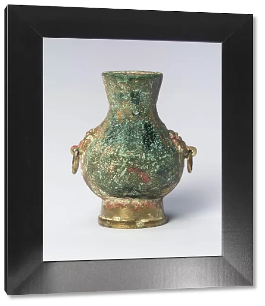 Miniature Wine Jar (Hu), Tang dynasty (618-906), 8th century. Creator: Unknown