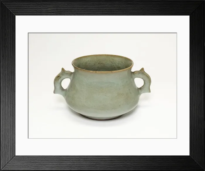 Framed Print : Incense Burner with Animal Handles, Northern Song dynasty (960-1127), 11th -12th century Framed Print : Incense Burner with Animal Handles, Northern Song dynasty (960-1127), 11th -12th century