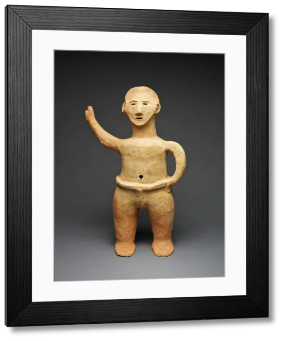 Framed Print : Wrestler, 5th-6th century. Creator: Unknown Framed Print : Wrestler, 5th-6th century. Creator: Unknown