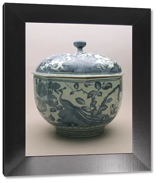 Arita-Ware Covered Jar, 17th  /  18th century. Creator: Unknown