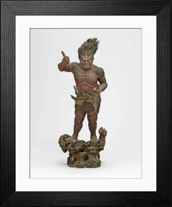 Framed Print : Shukongojin, Kamakura Period, 12th / 14th century. Creator: Unknown Framed Print : Shukongojin, Kamakura Period, 12th / 14th century. Creator: Unknown
