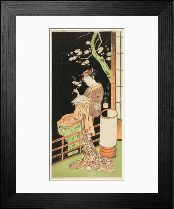 Framed Print : The Actor Segawa Kikunojo II as Oiso no Tora in the Play Soga Moyo Aigo no Wakamatsu Framed Print : The Actor Segawa Kikunojo II as Oiso no Tora in the Play Soga Moyo Aigo no Wakamatsu