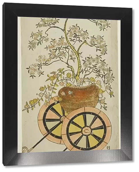 Flower Wagon, c. 1730. Creator: Hanekawa Chincho