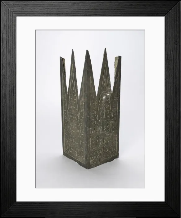 Framed Print : Architectural Fitting (Gong), Eastern Zhou dynasty, Spring and Autumn period Framed Print : Architectural Fitting (Gong), Eastern Zhou dynasty, Spring and Autumn period