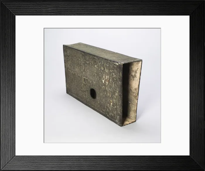 Framed Print : Architectural Fitting (Gong), Eastern Zhou dynasty, Spring and Autumn period Framed Print : Architectural Fitting (Gong), Eastern Zhou dynasty, Spring and Autumn period
