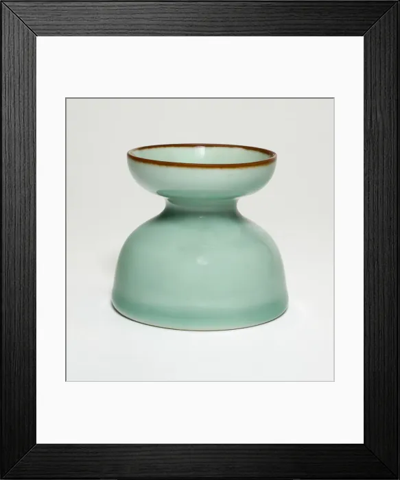 Framed Print : Celadon-Glazed Vase (Zhadou), Qing dynasty (1644-1911), 18th / 19th century Framed Print : Celadon-Glazed Vase (Zhadou), Qing dynasty (1644-1911), 18th / 19th century