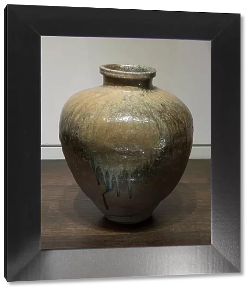 Tokoname-Ware Jar, 15th century. Creator: Unknown