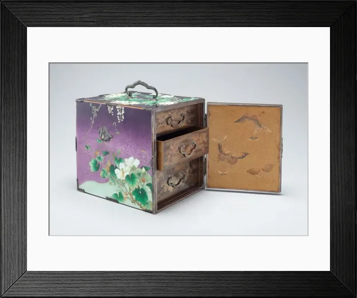 Framed Print : Kodansu Small Chest, early 20th century. Creator: Unknown Framed Print : Kodansu Small Chest, early 20th century. Creator: Unknown